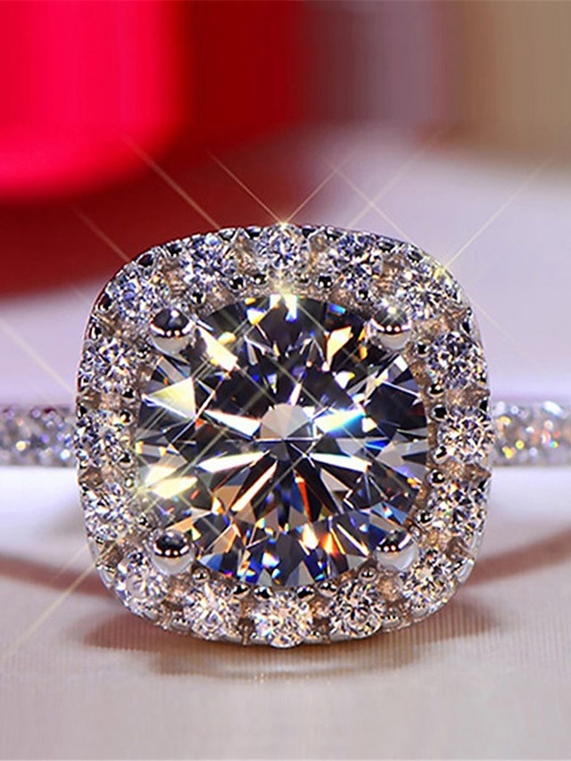 Women's Rings Fashion Wedding Geometry Ring